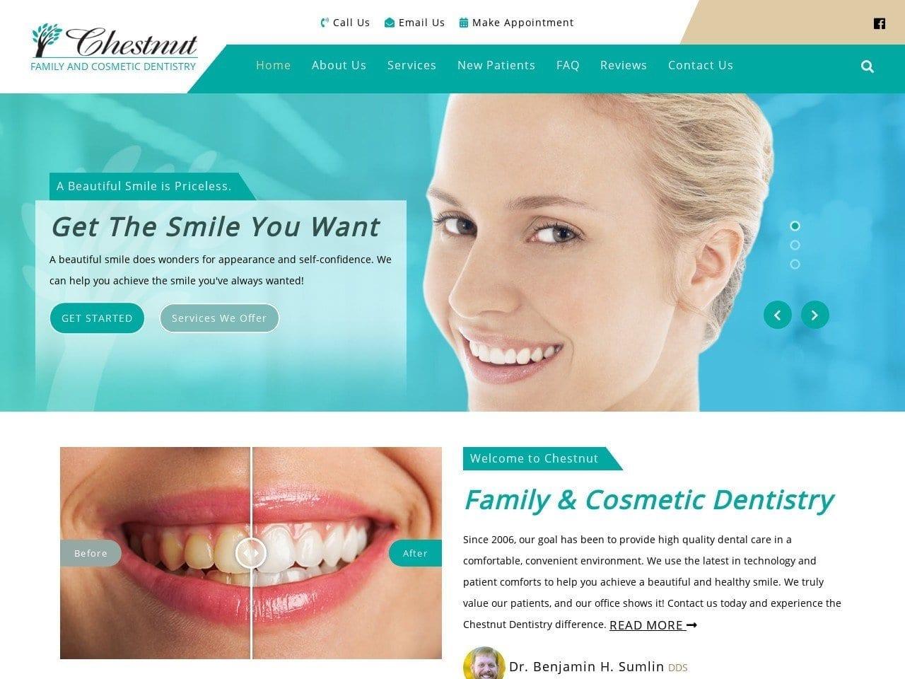 Chestnut Dentistry screenshot