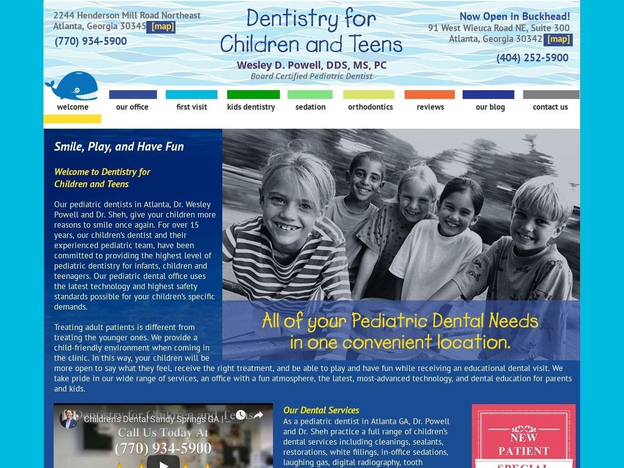 Dentistry For Children & Teens screenshot