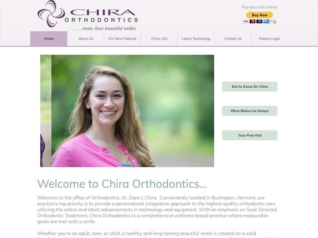 Chira Orthodontics screenshot