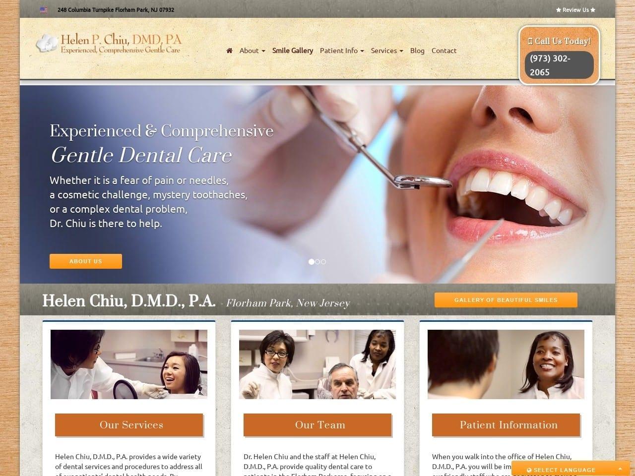 Helen Chiu D.M.D. P.A. screenshot