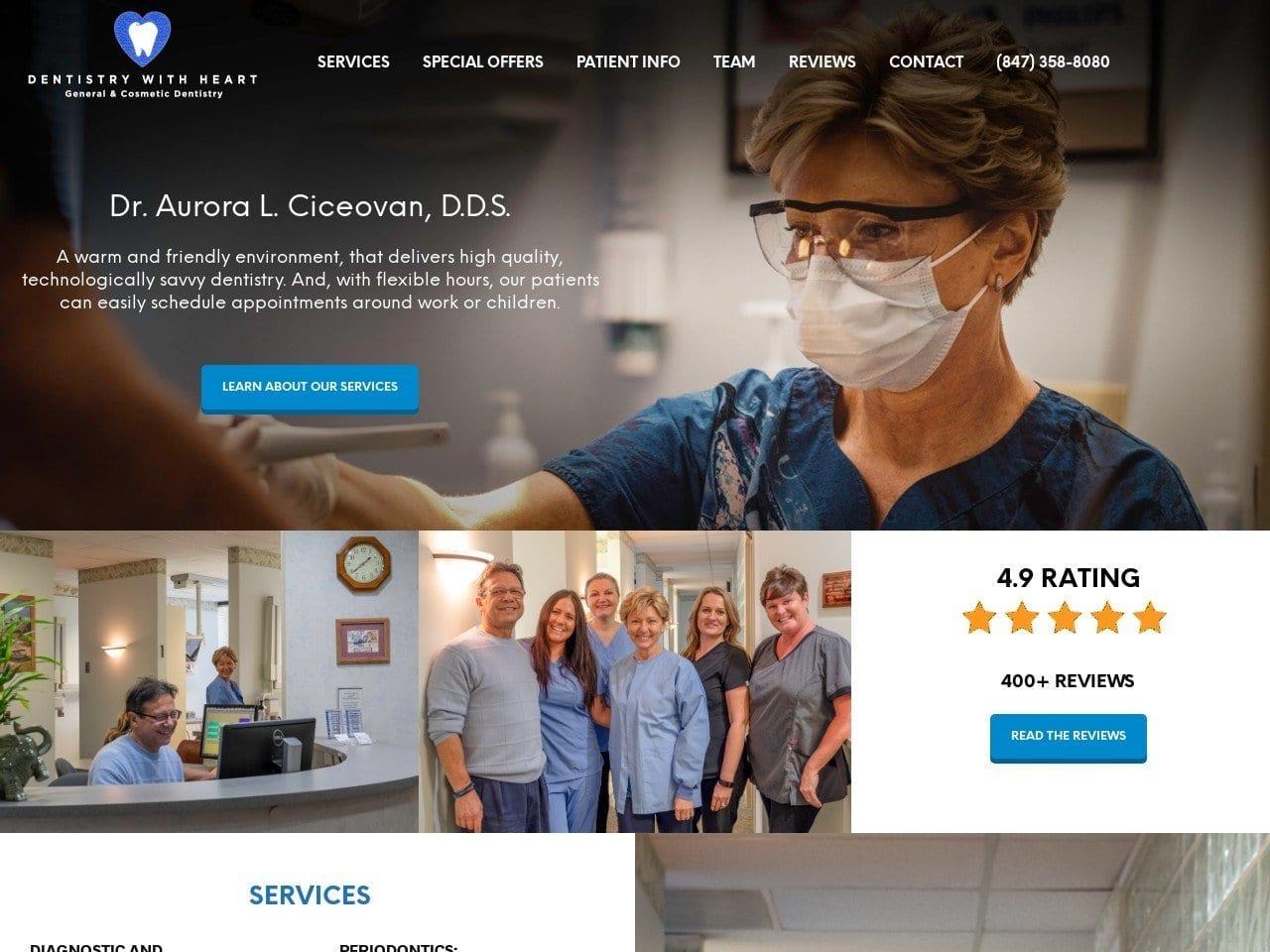 Aurora Ciceovan Cosmetic & General Dentist screenshot