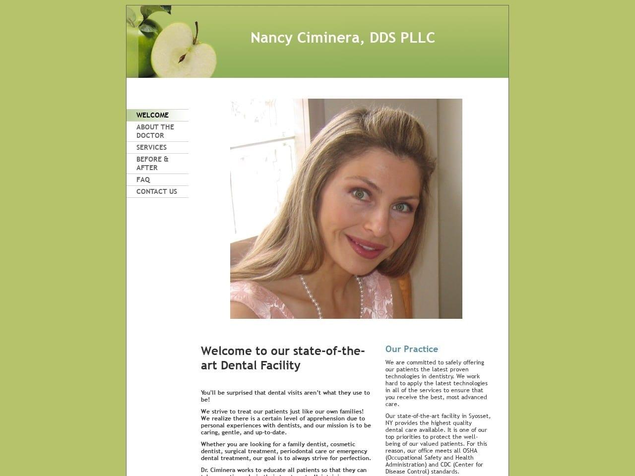 Dr. Nancy Ciminera DDS screenshot