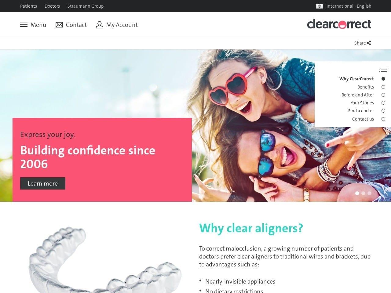 ClearCorrect screenshot