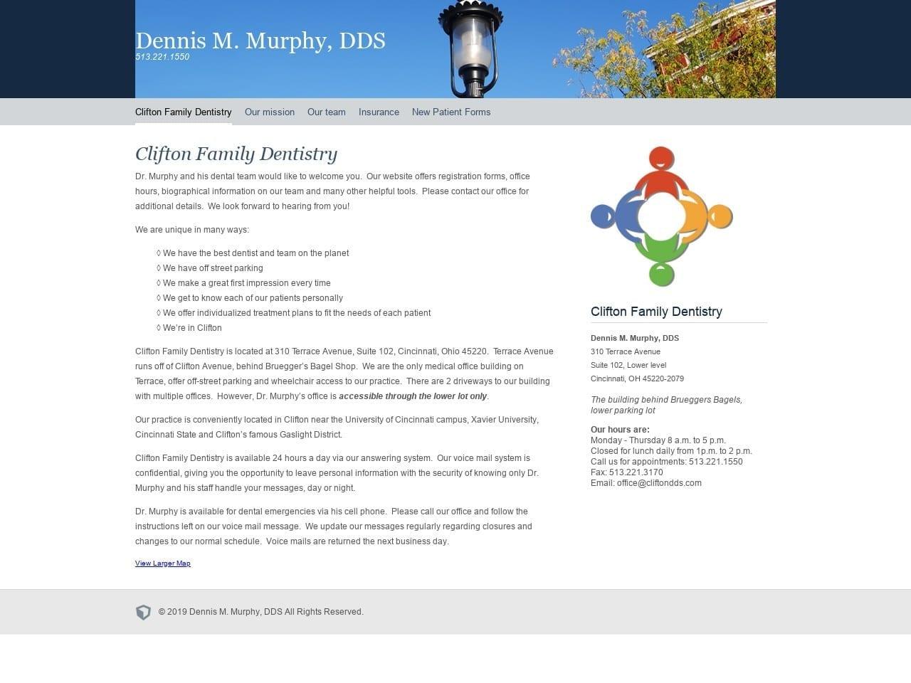 Murphy Dennis M DDS screenshot