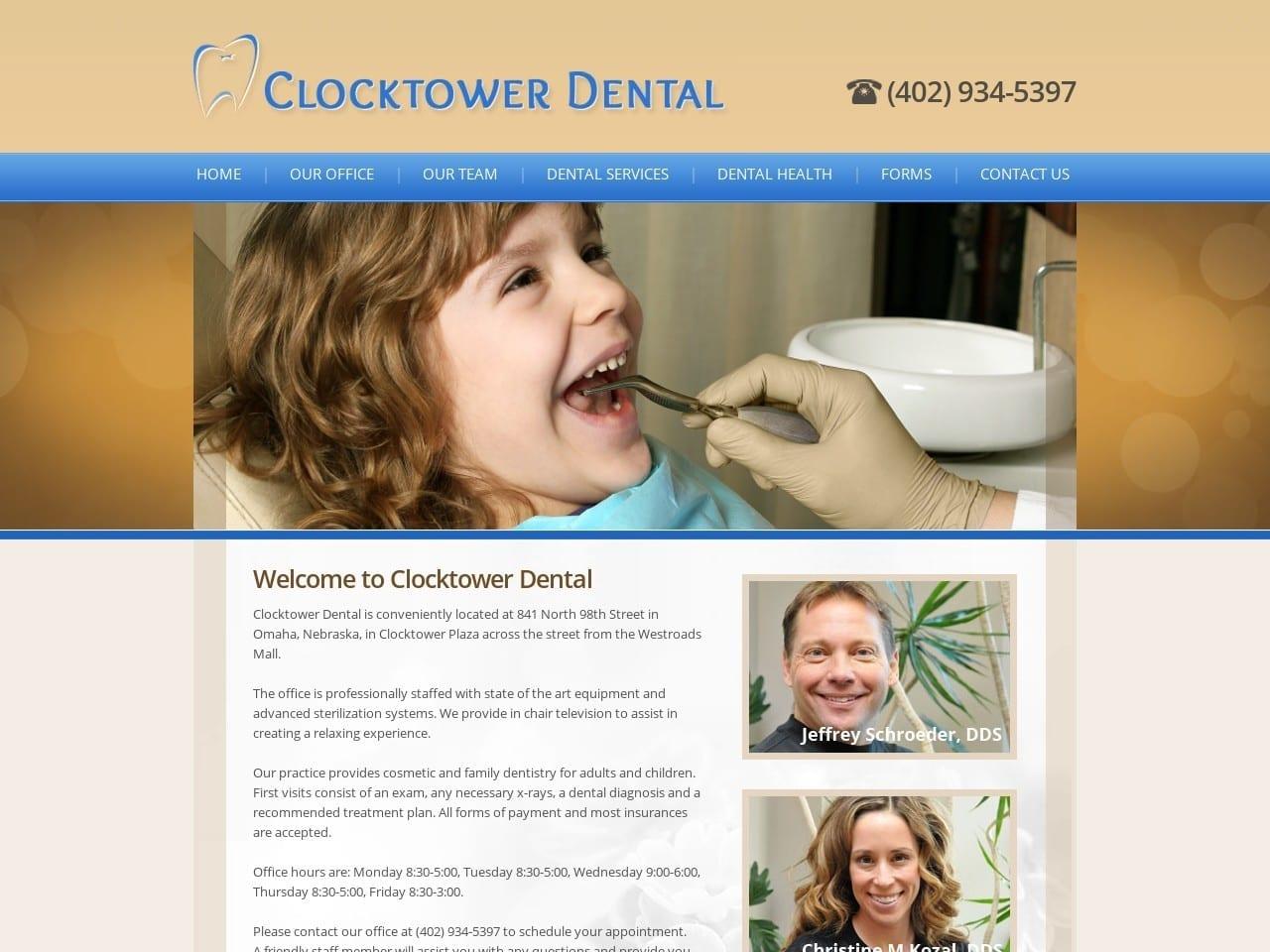 Clocktower Dental screenshot