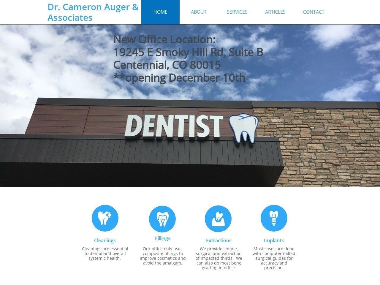 Cameron Auger DDS PC screenshot