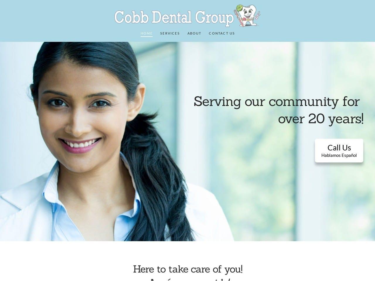 Cobb Dental Group screenshot