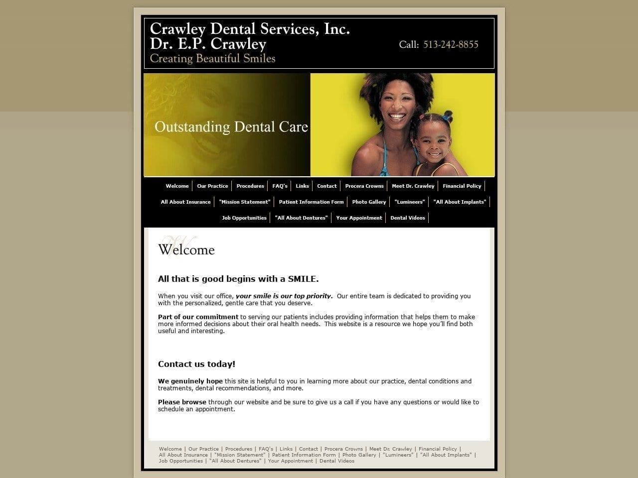 Crawley Dental Services Inc screenshot