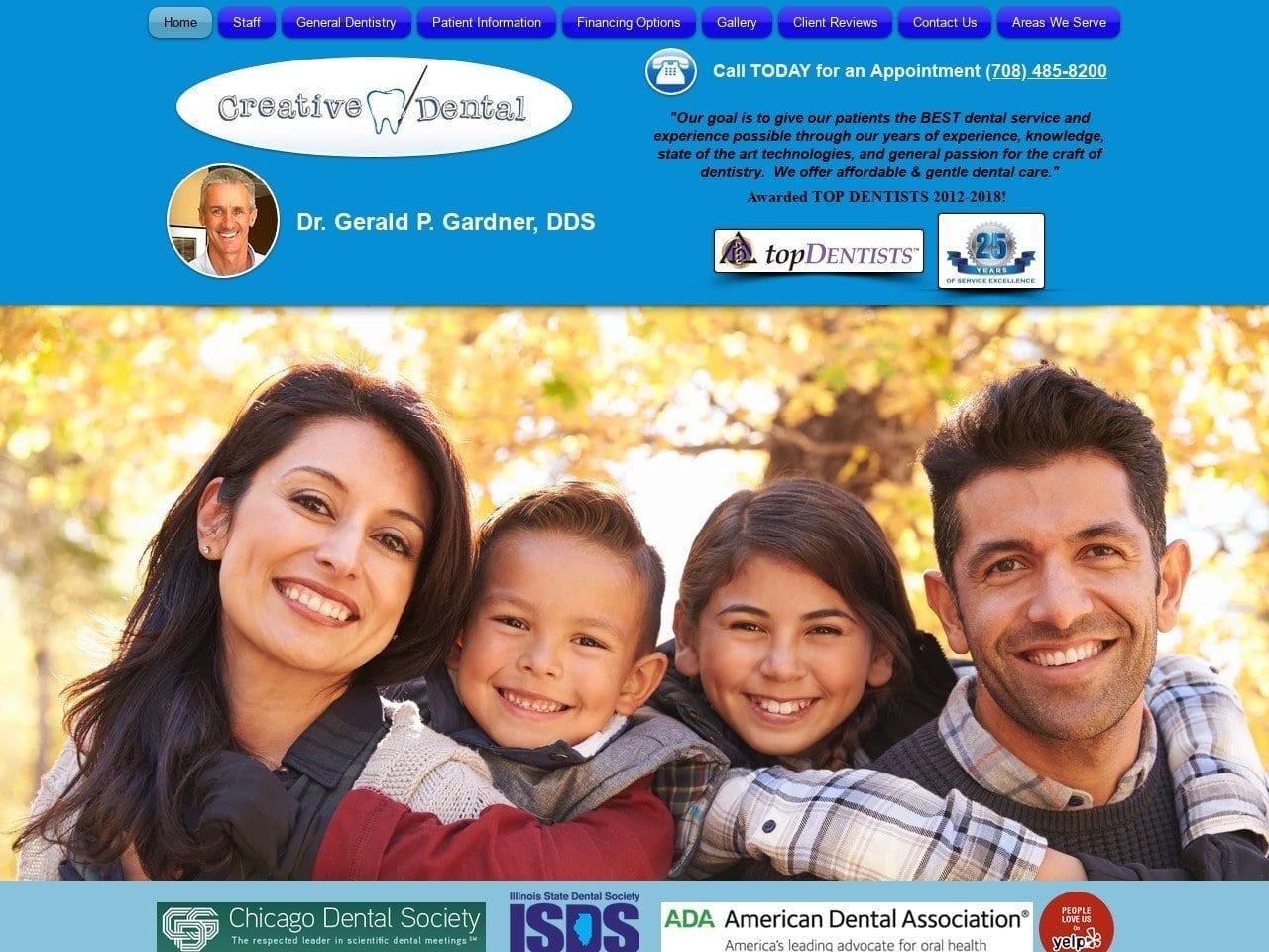 Creative Dental Dr. Gerald P. Gardner DDS