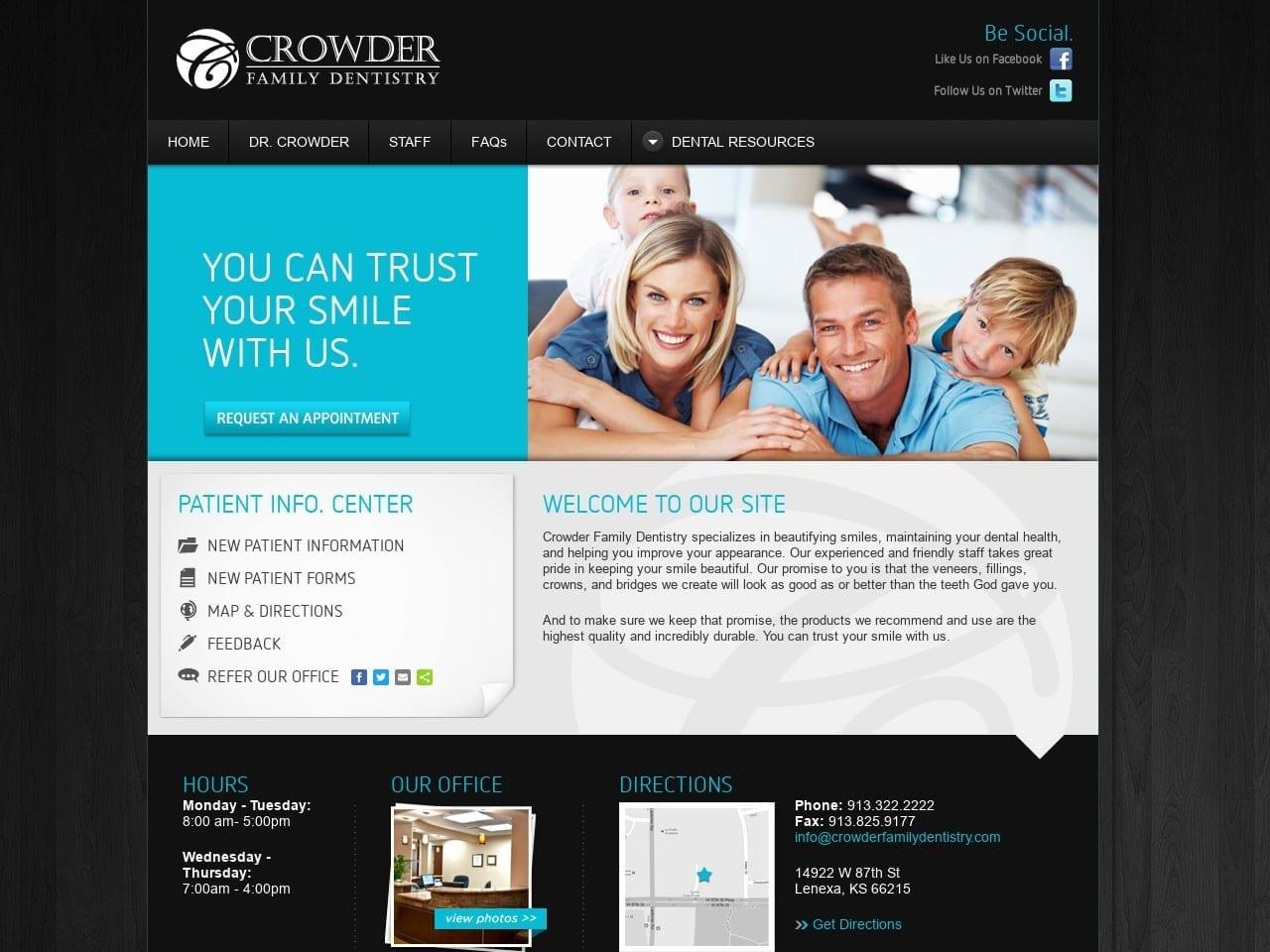 Crowder Family Dentistry Crowder Richard D DDS