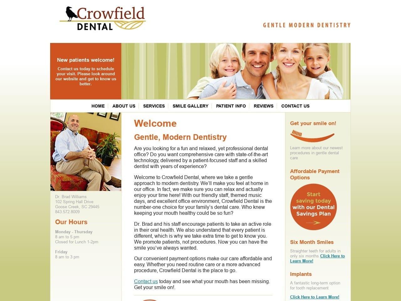 Crowfield Family Dentist screenshot