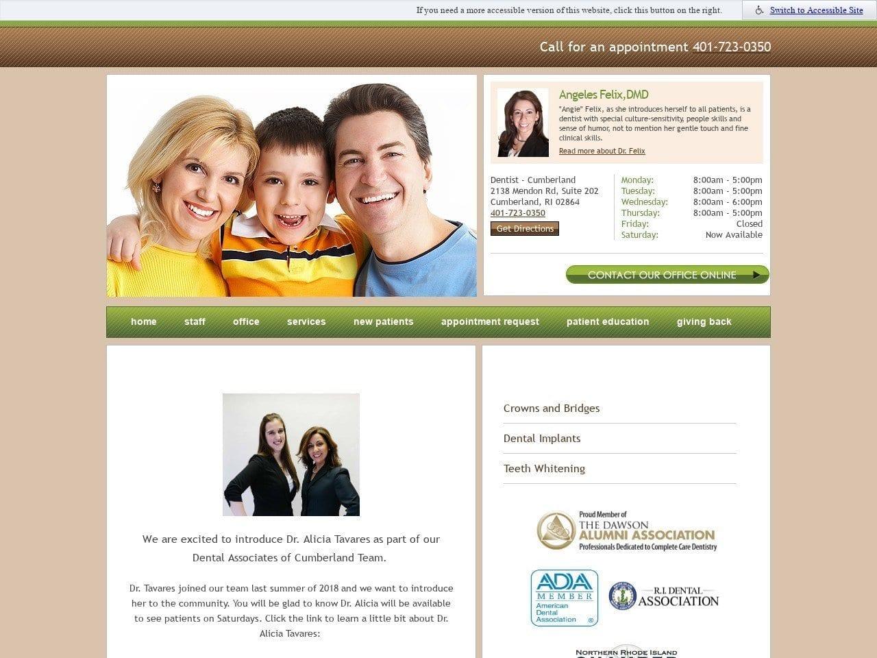 Dental Associates Of Cumberland Felix Angeles V Dd screenshot