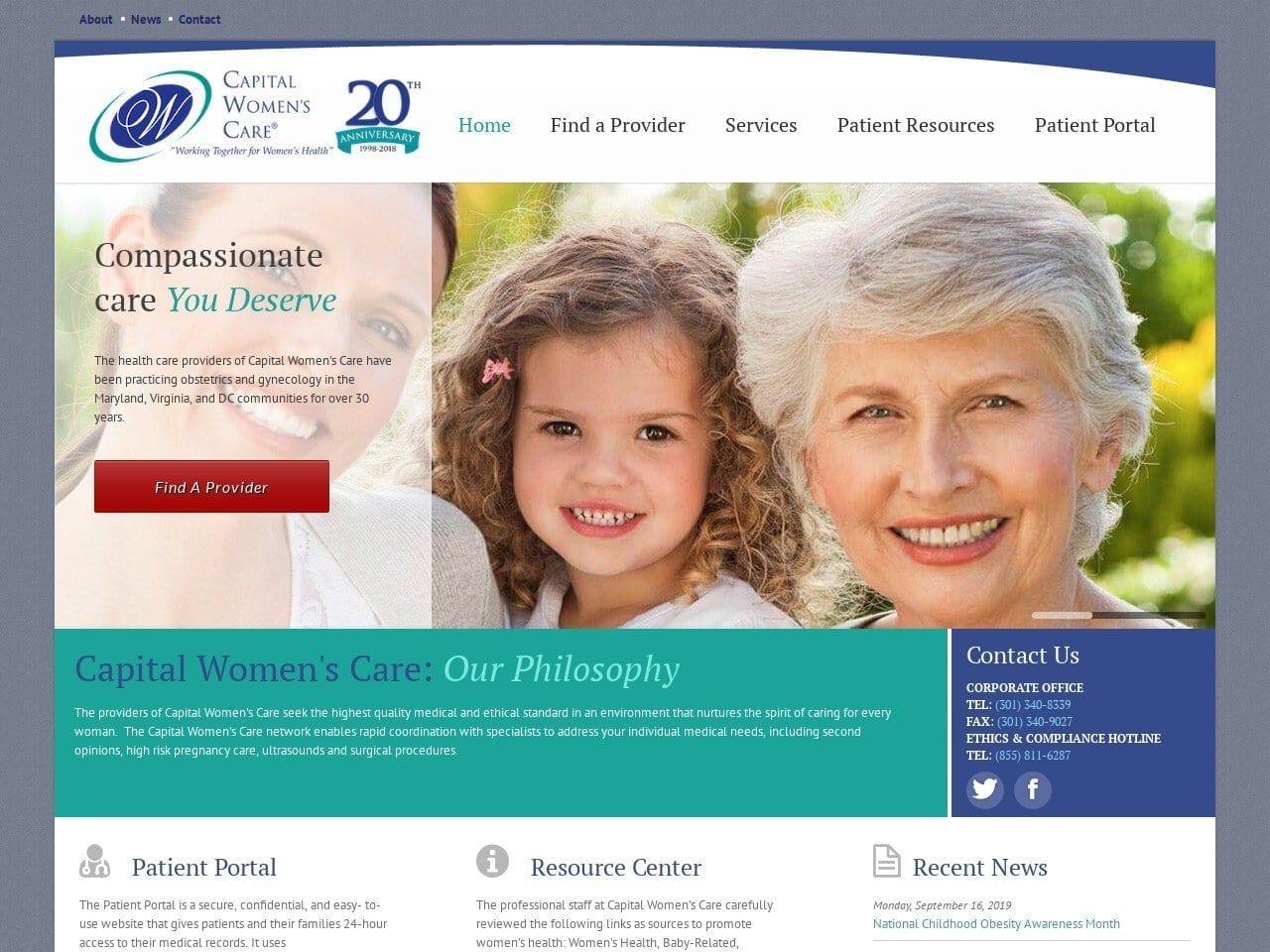 Capital Womens Care Guy Steven F DDS screenshot