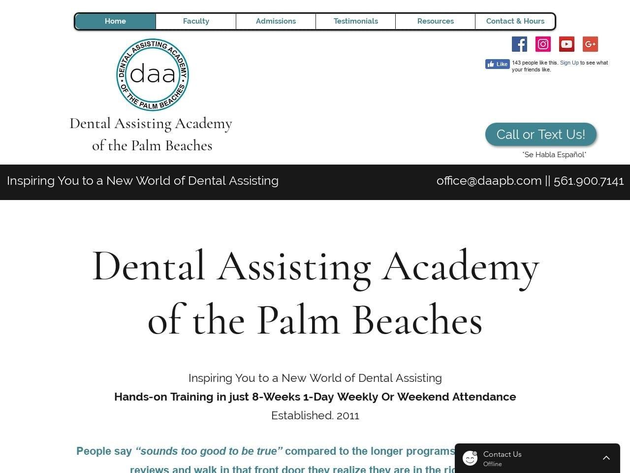 Dental Assisting Academy of the Palm Beaches screenshot