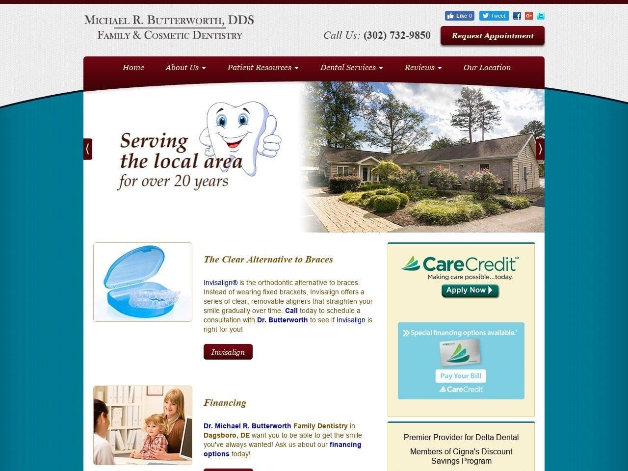 Michael R Butterworth Inc screenshot