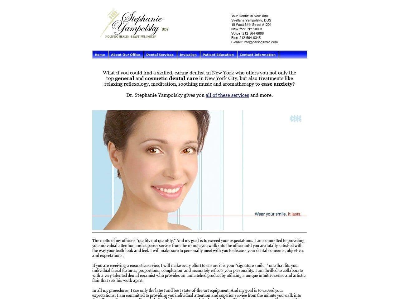 Yamplosky Svetlana DDS screenshot