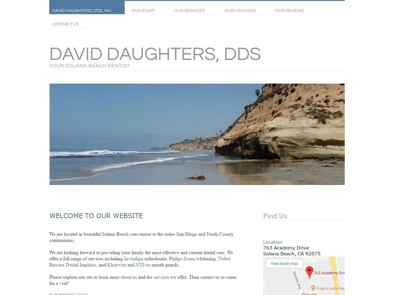 David C Daughters Inc screenshot