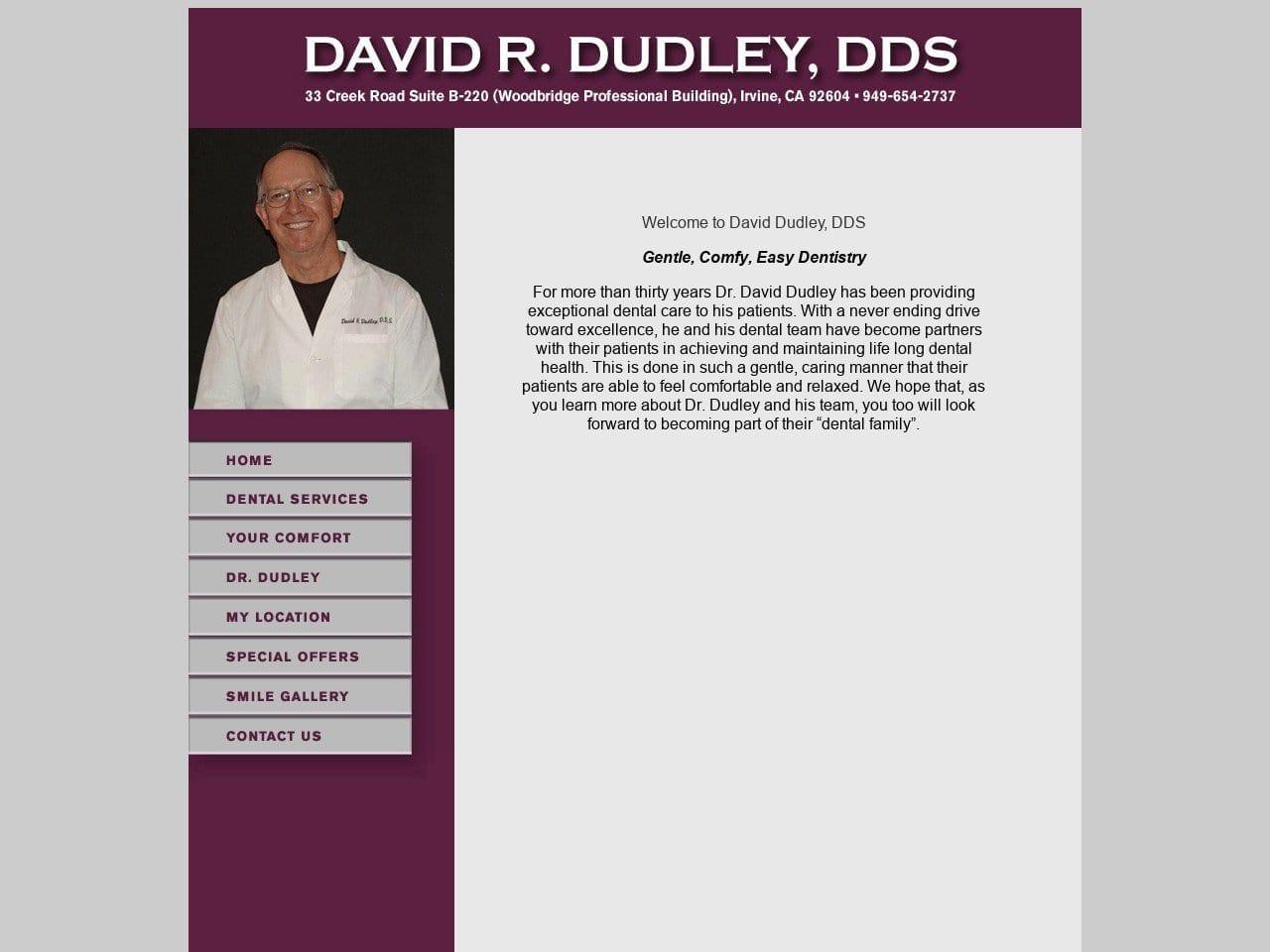 Dudley David R DDS screenshot