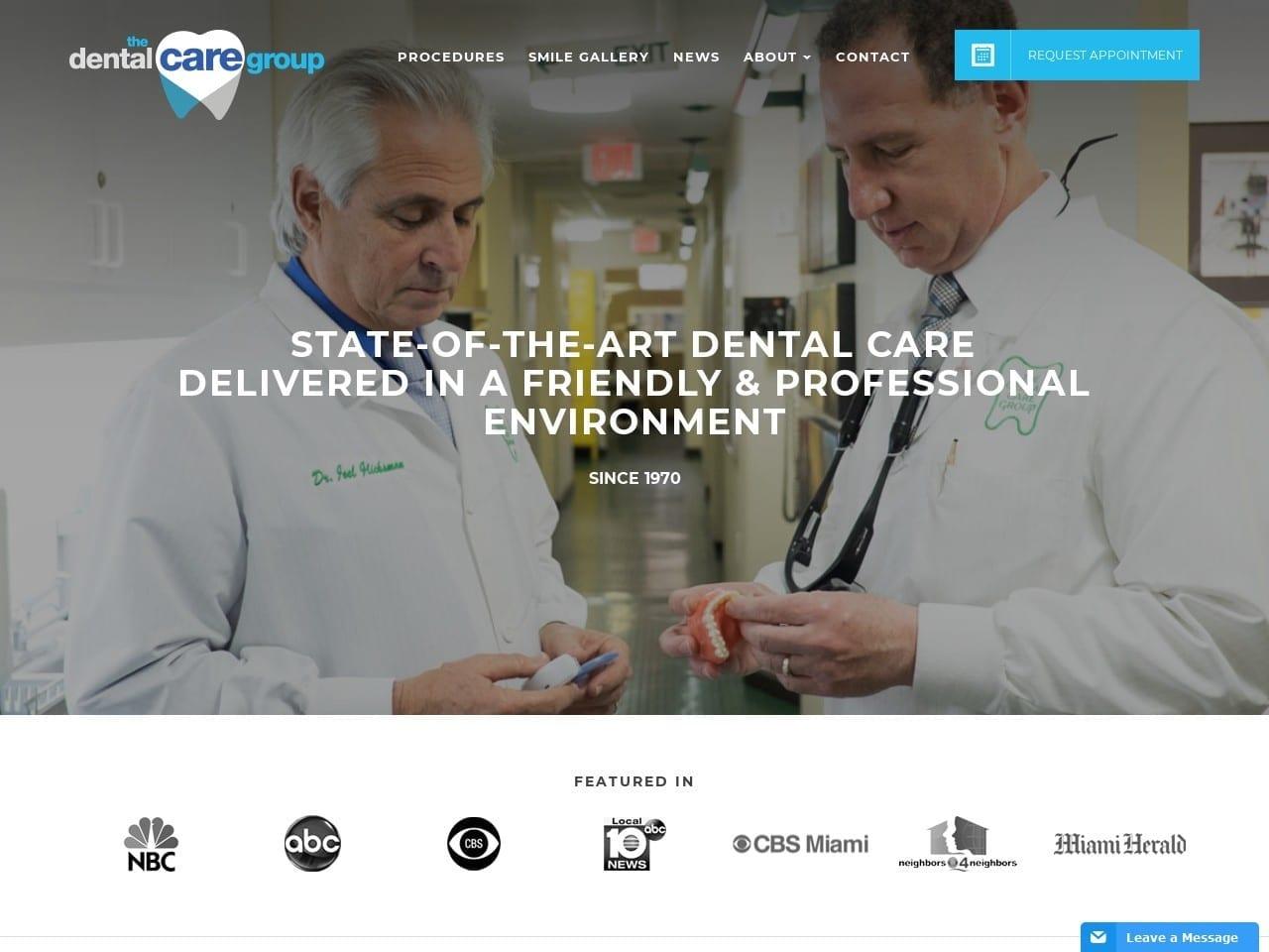 The Dental Care Group screenshot