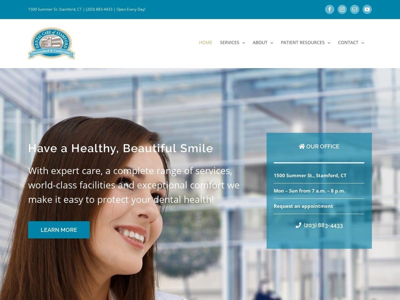 Dental Center of Stamford screenshot