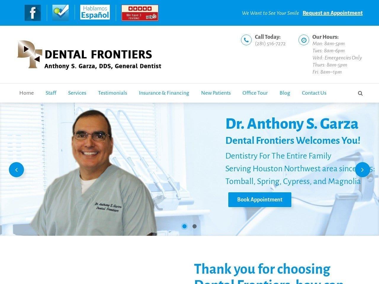 Anthony S. Garza DDS / Dental Frontiers