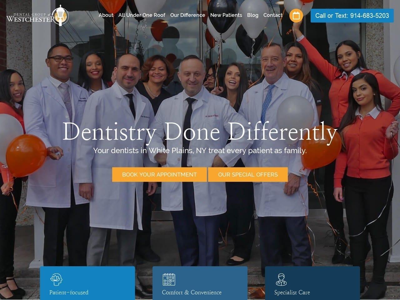 Dental & Cosmetic Group of Westchester screenshot