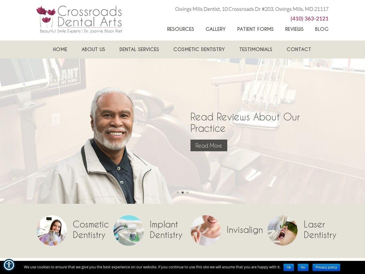 Joanne Block Rief DDS screenshot