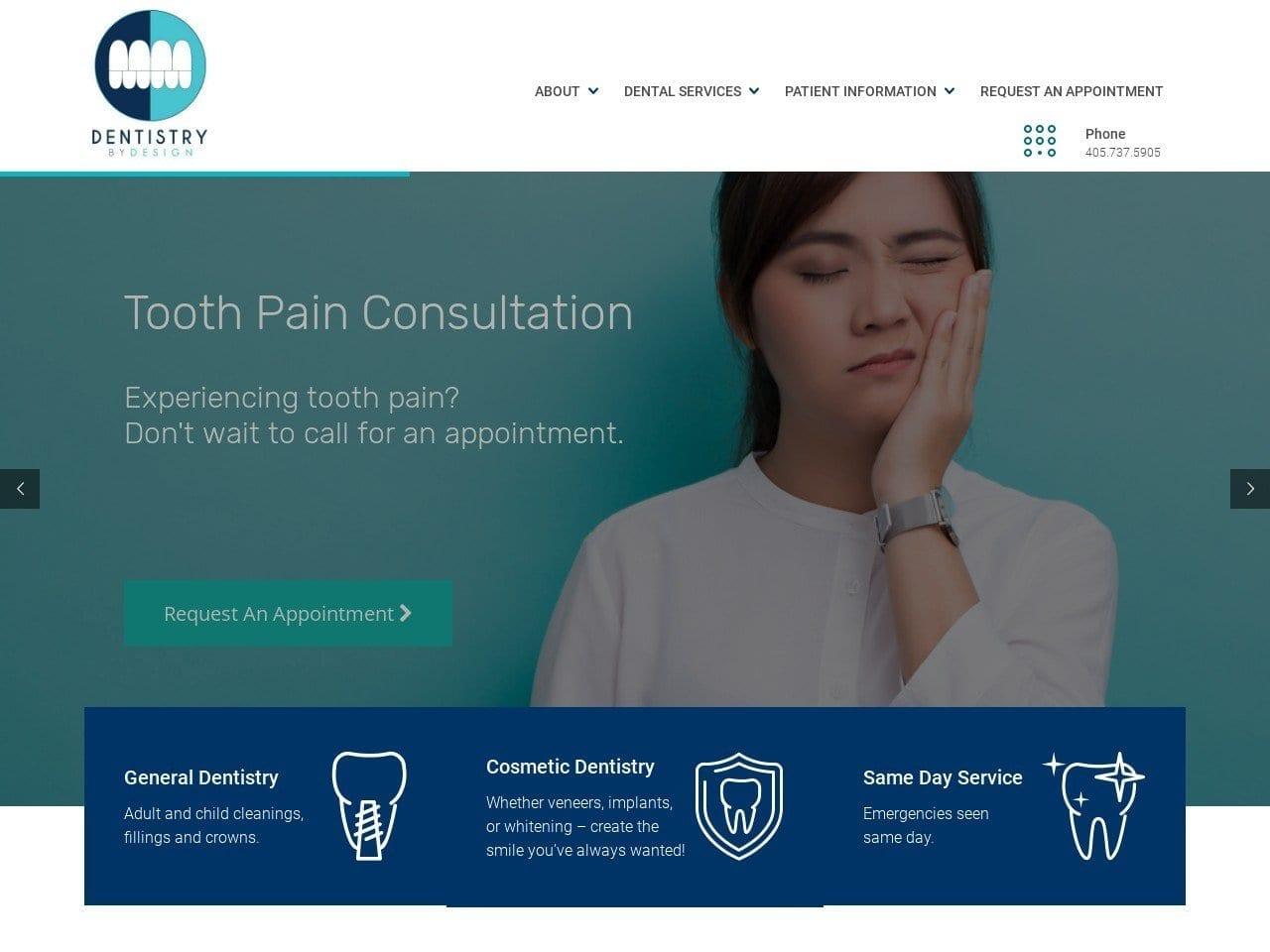 Dentistry by Design Midwest City screenshot