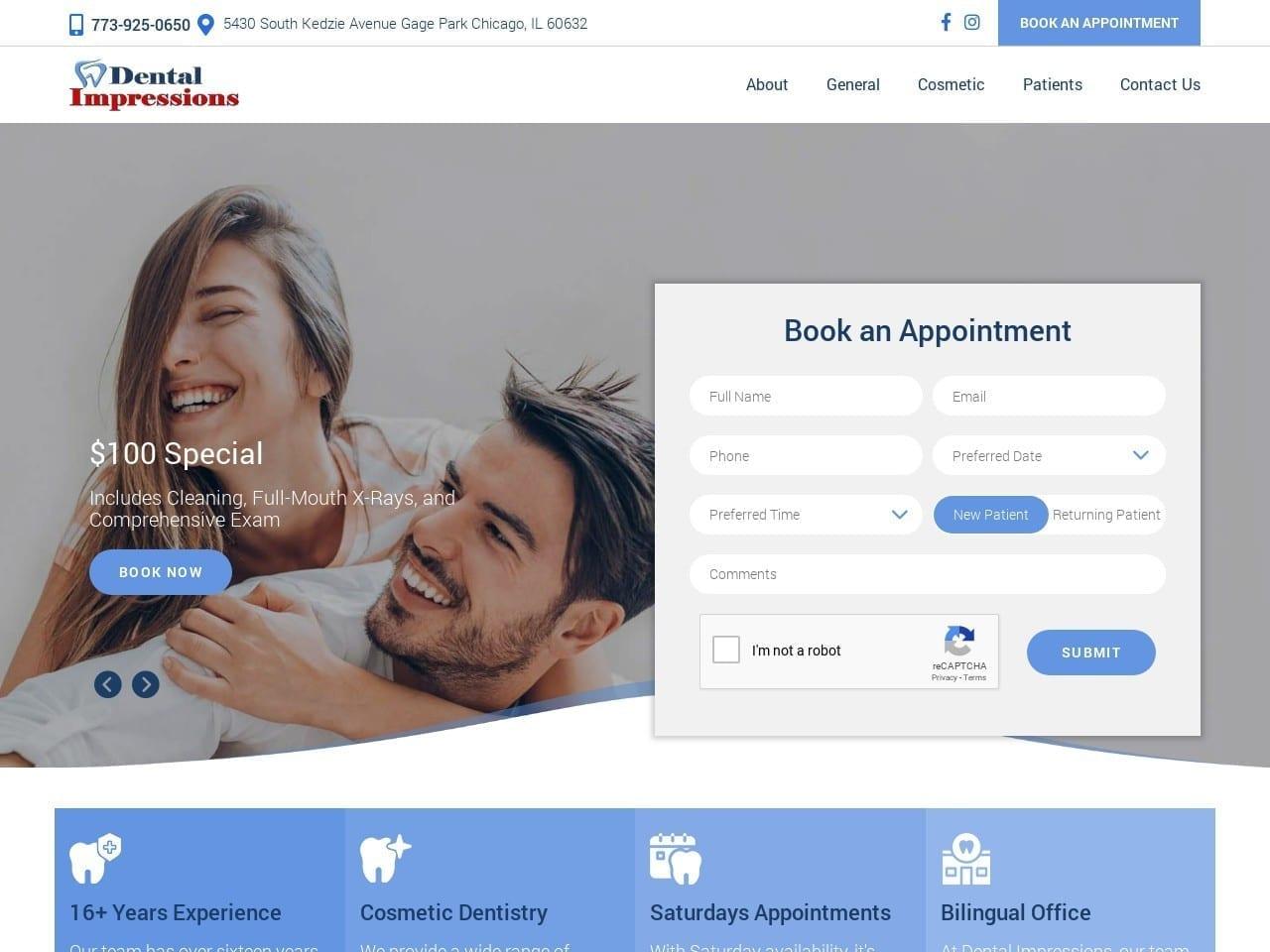 Dental Impressions screenshot