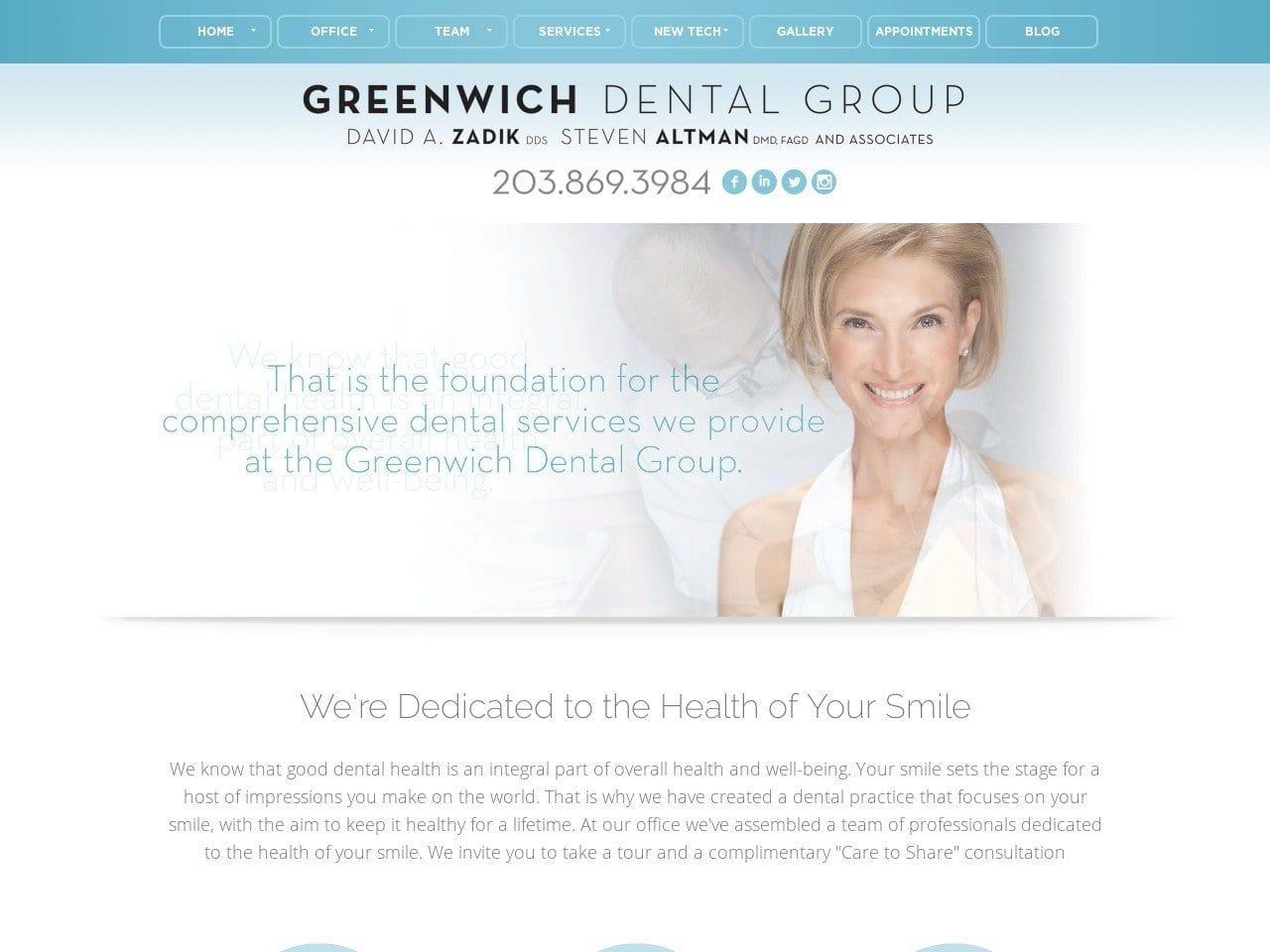 Greenwich Dental Group screenshot