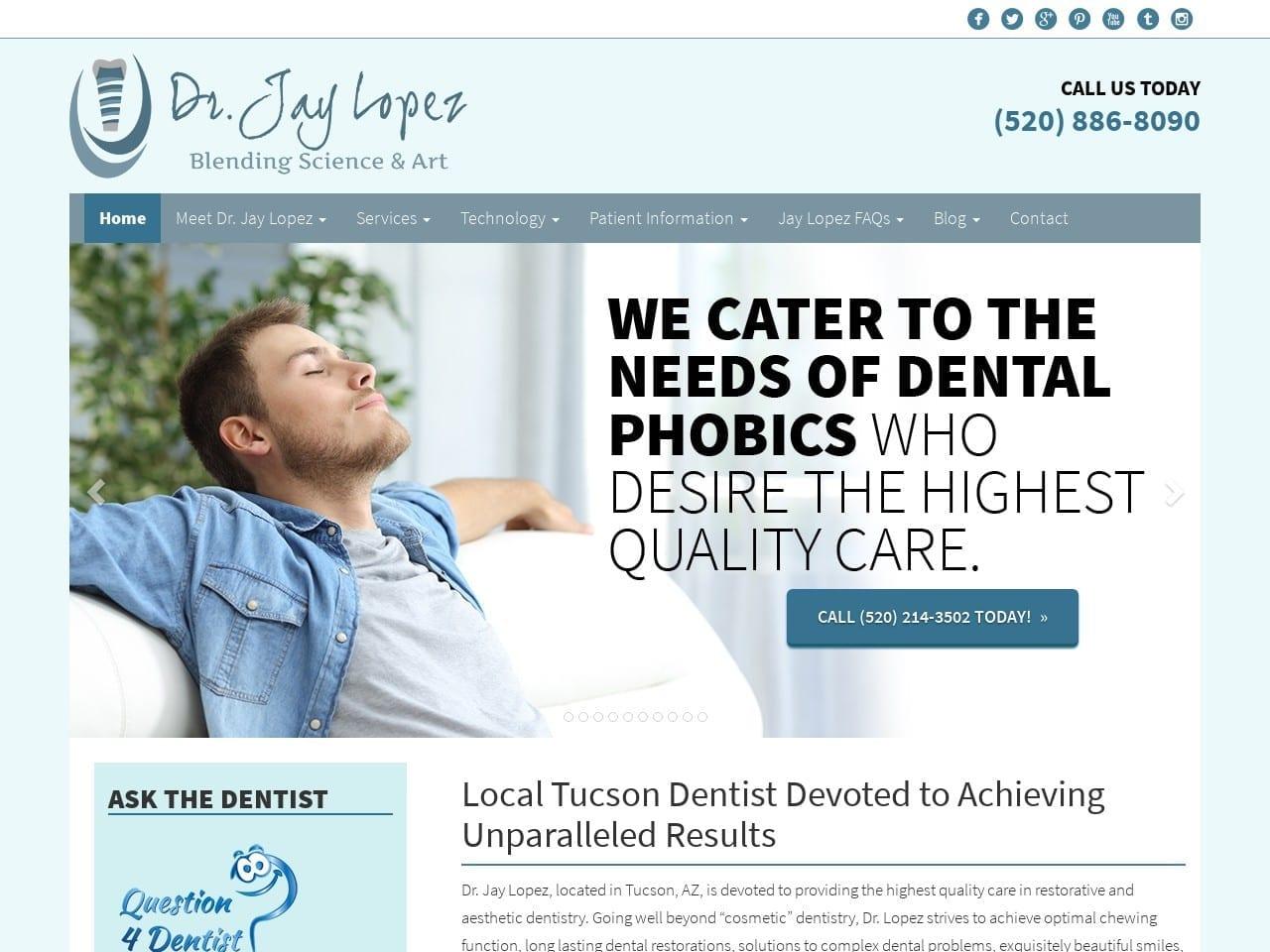 Jay R. Lopez DDS PC screenshot