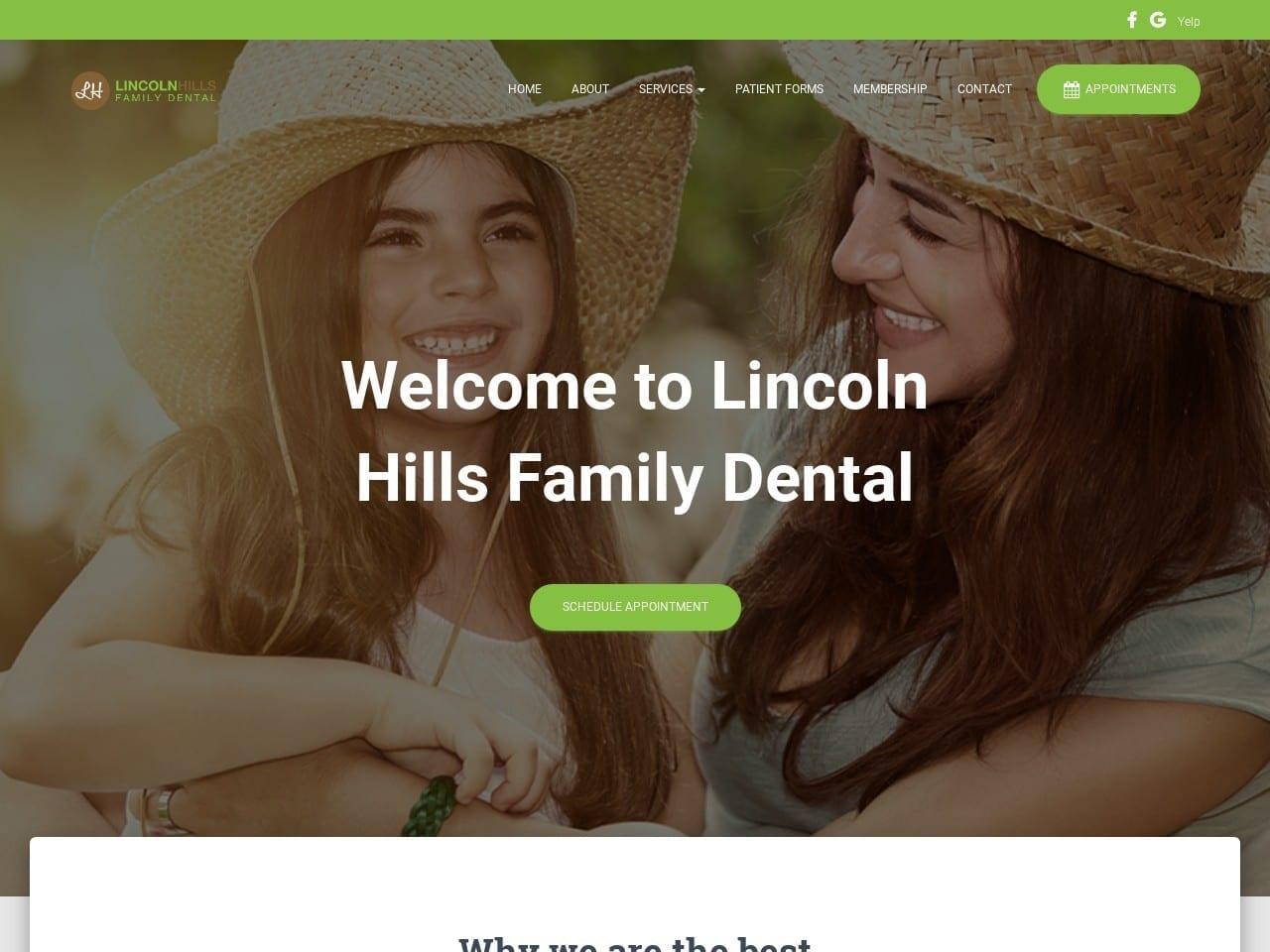 Lincoln Hills Dental Office screenshot