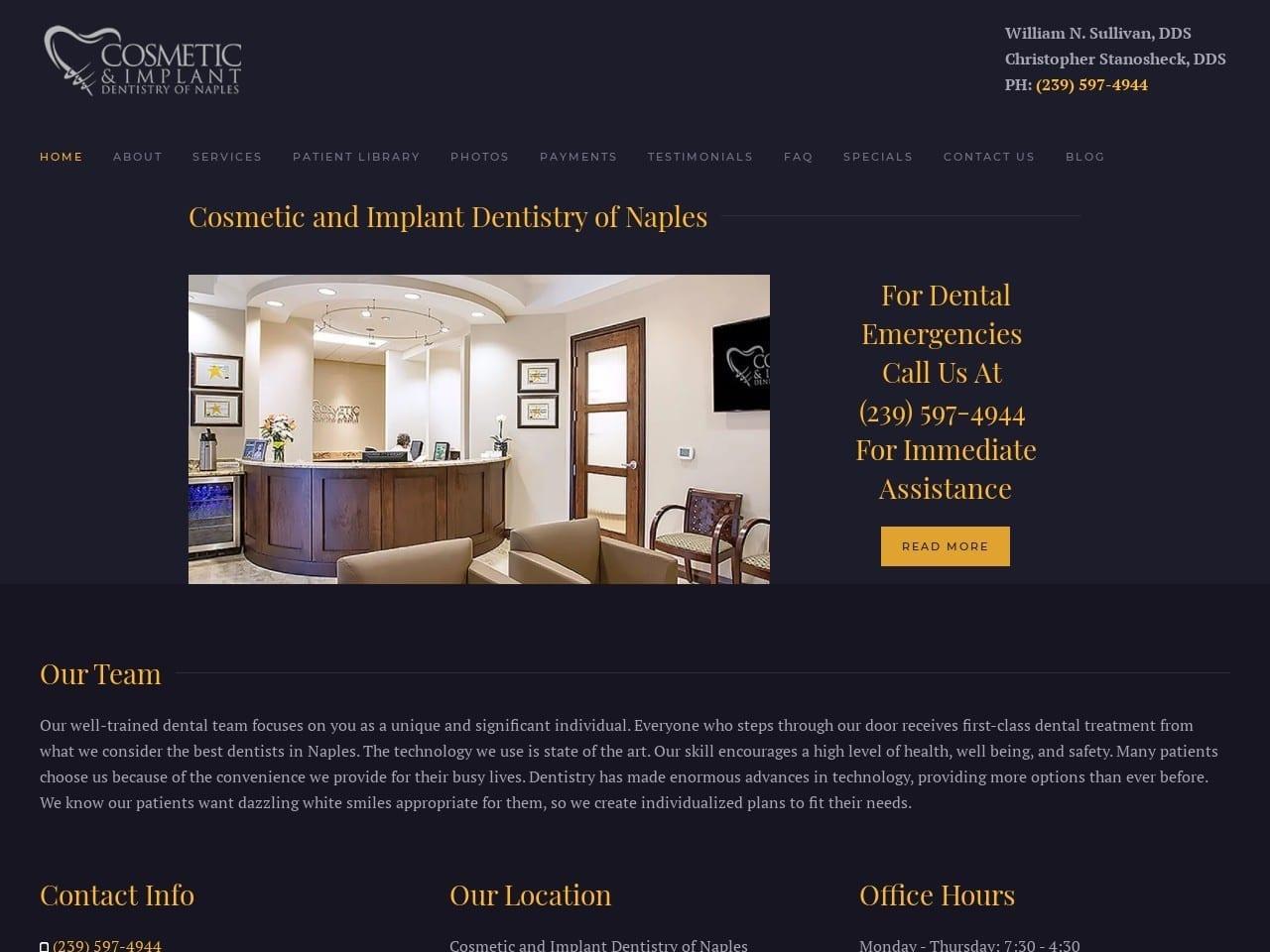 Cosmetic & Implant Dentistry of Naples screenshot