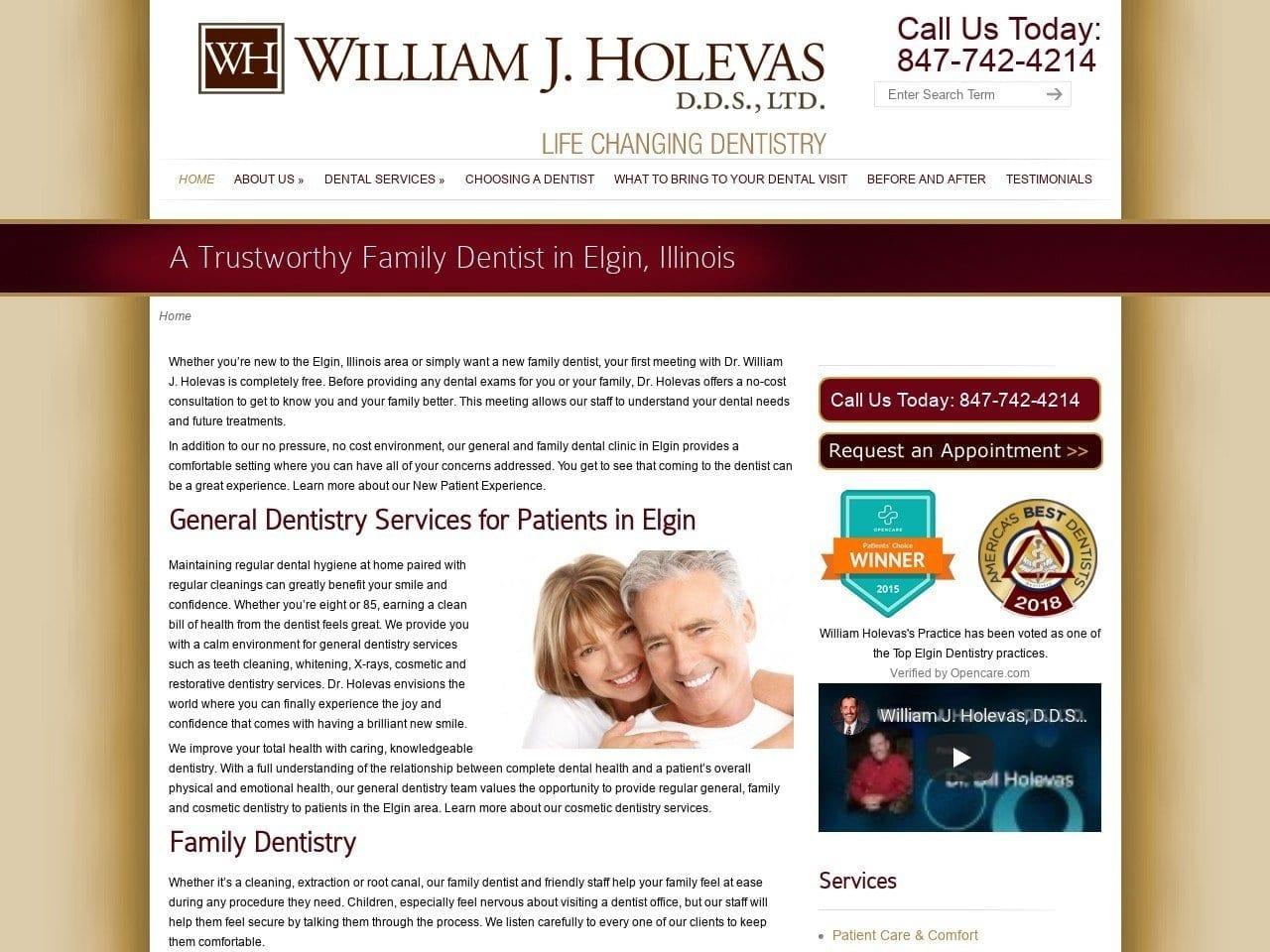 William J. Holevas D.D.S. LTD.