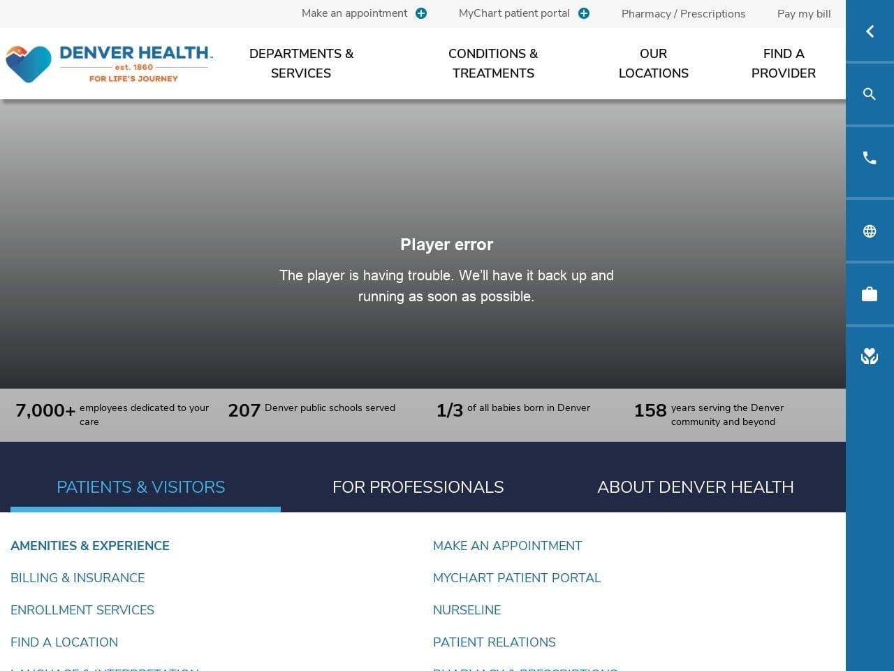 Denver Health Tobey Tamara L DDS screenshot