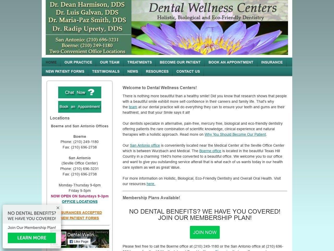 Harmison E Dean DDS screenshot