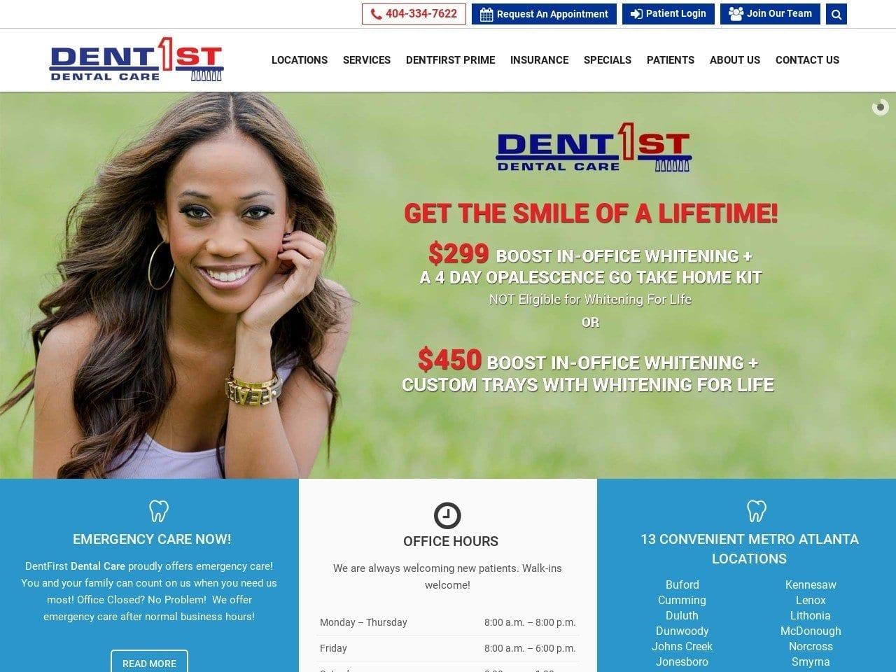 DentFirst McDonough Dental Care screenshot