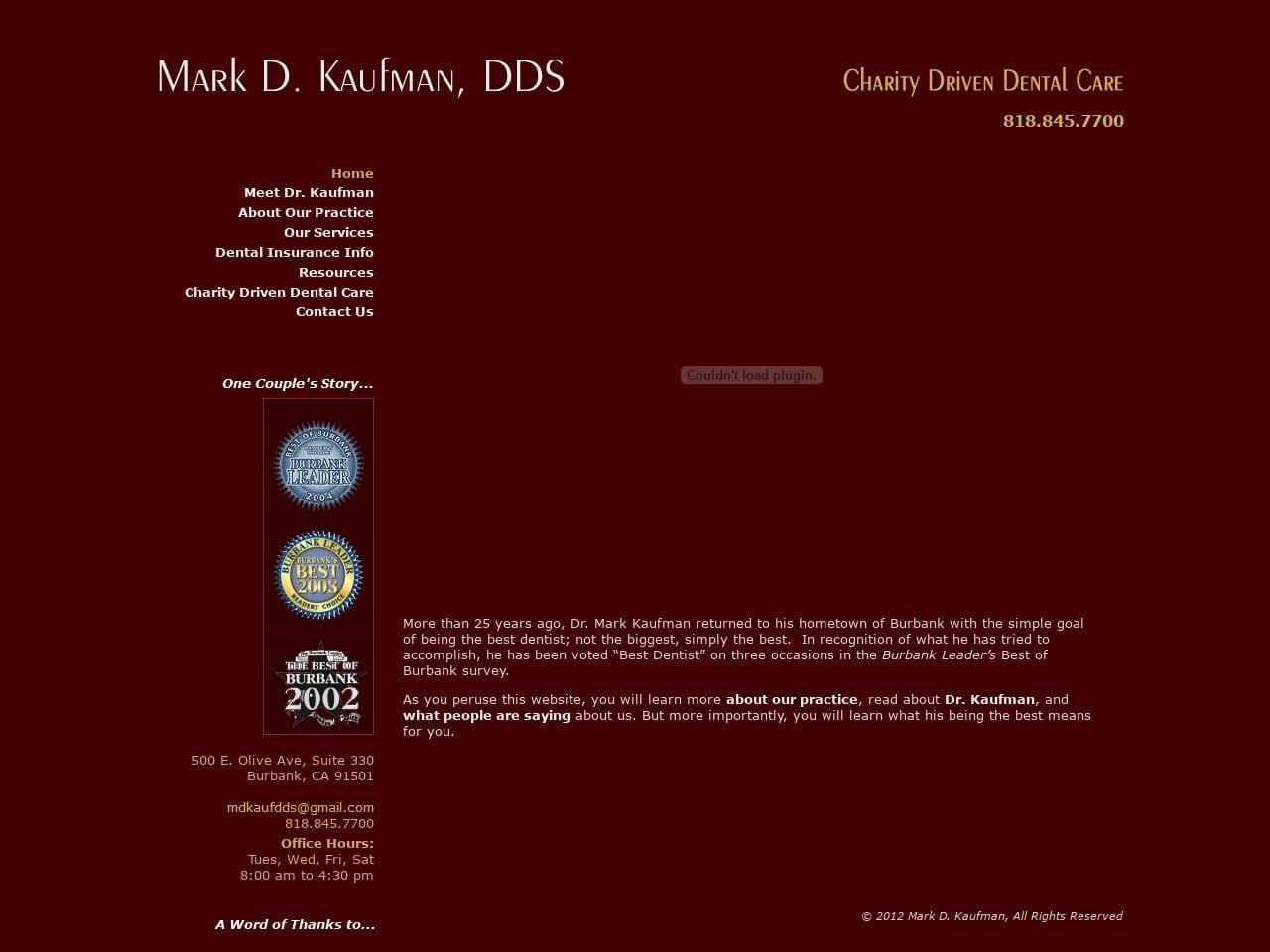Kaufman Mark D DDS