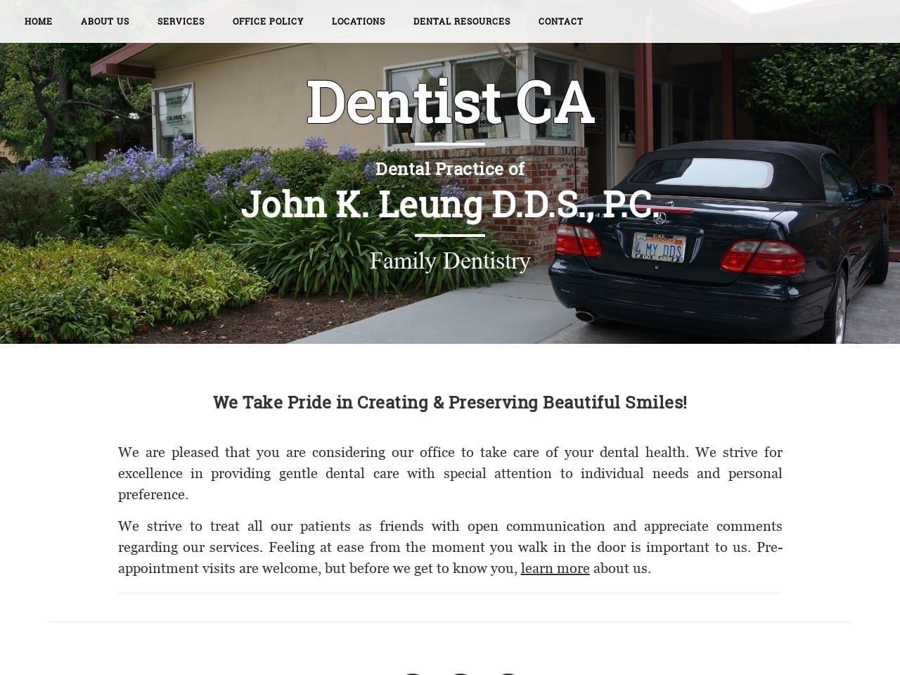 John K. Leung DDS; Family Dentistry