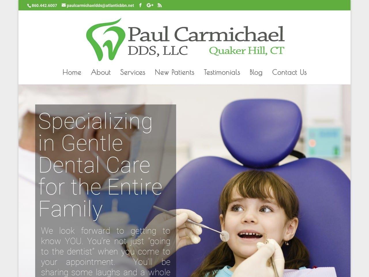 Paul Carmichael Llc screenshot