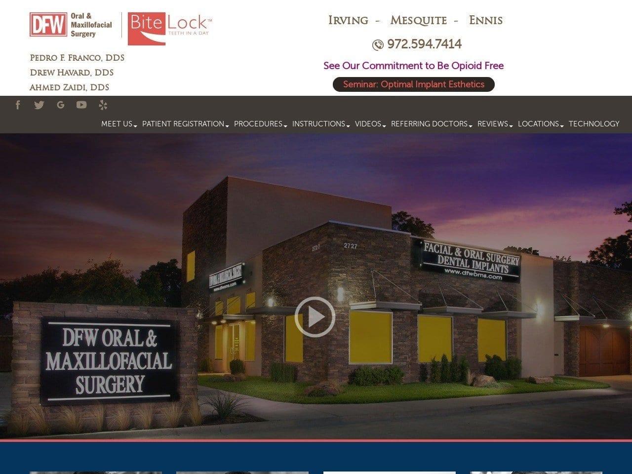 Dfw Oral Dentist screenshot