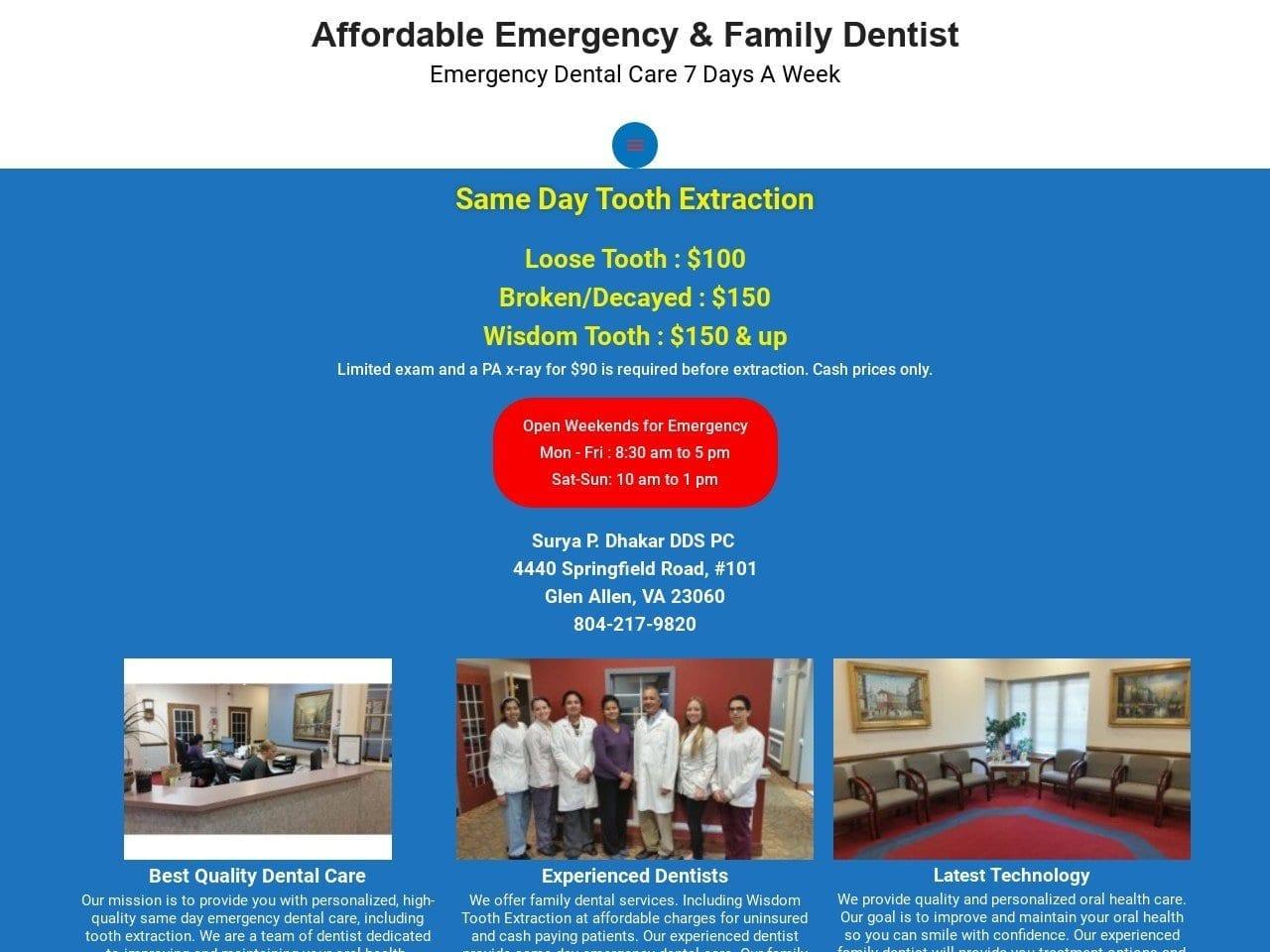 Surya P. Dhakar DDS PC