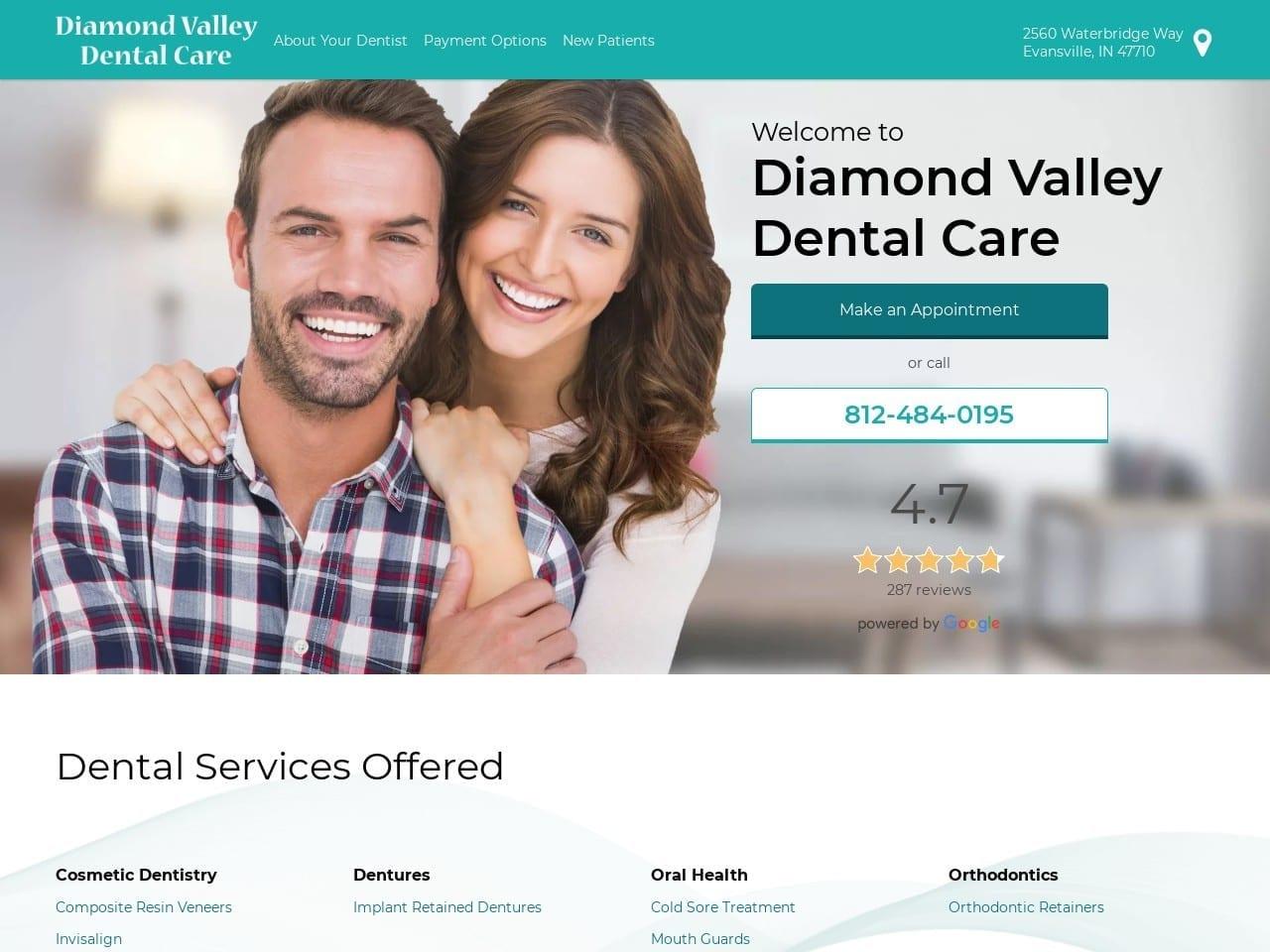 Diamond Valley Dental Care screenshot