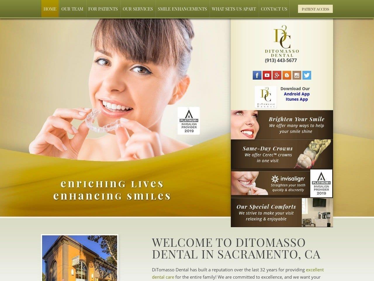DiTomasso Dental screenshot