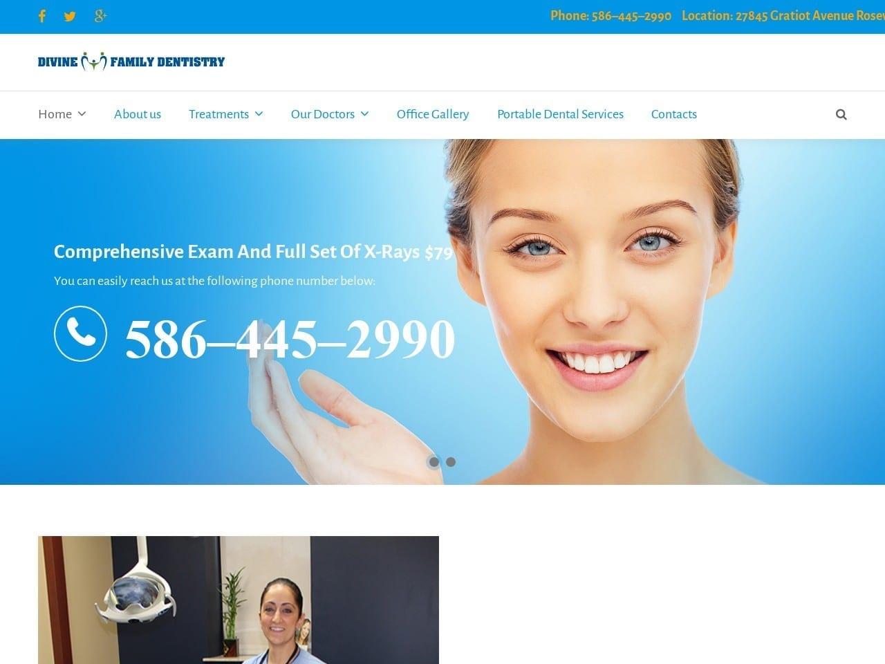Divine Family Dentist screenshot