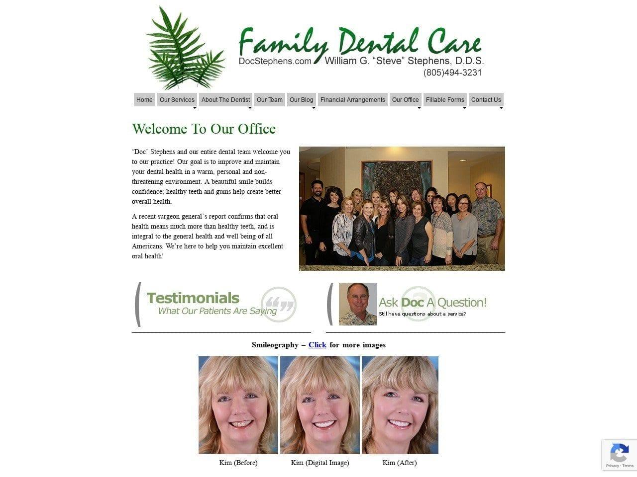 William G. Steve Stephens DDS