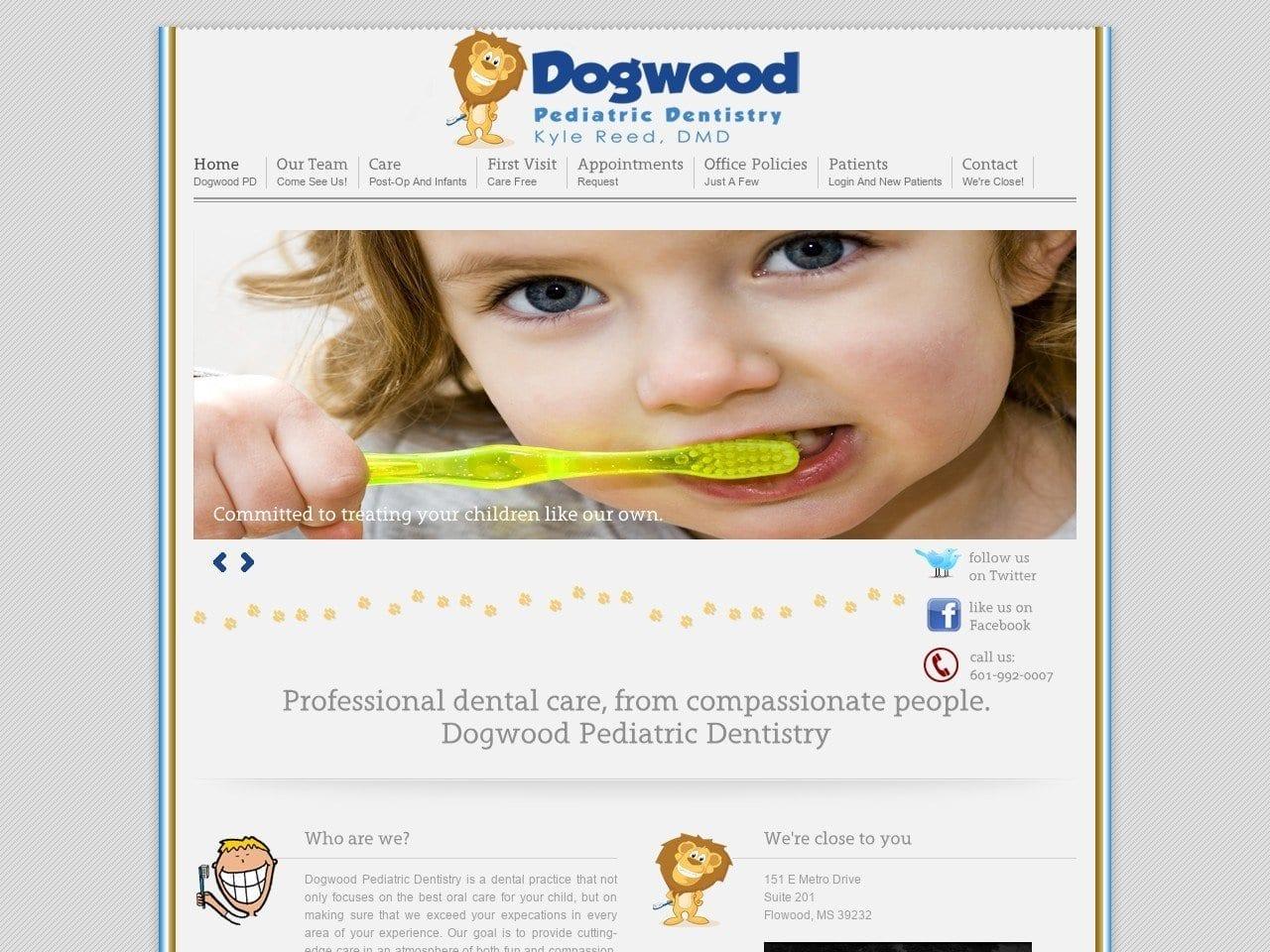 Dogwood Pediatric Dentistery screenshot