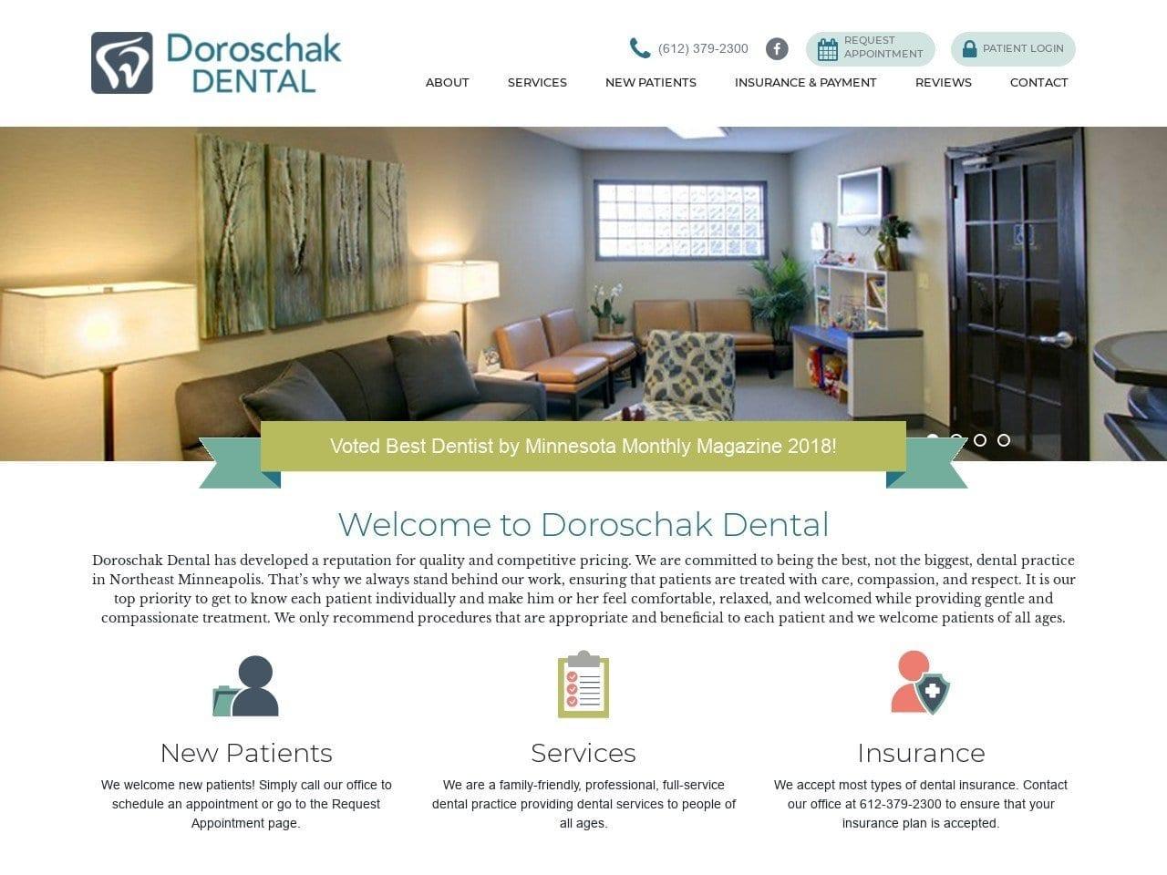 Doroschak Dental screenshot