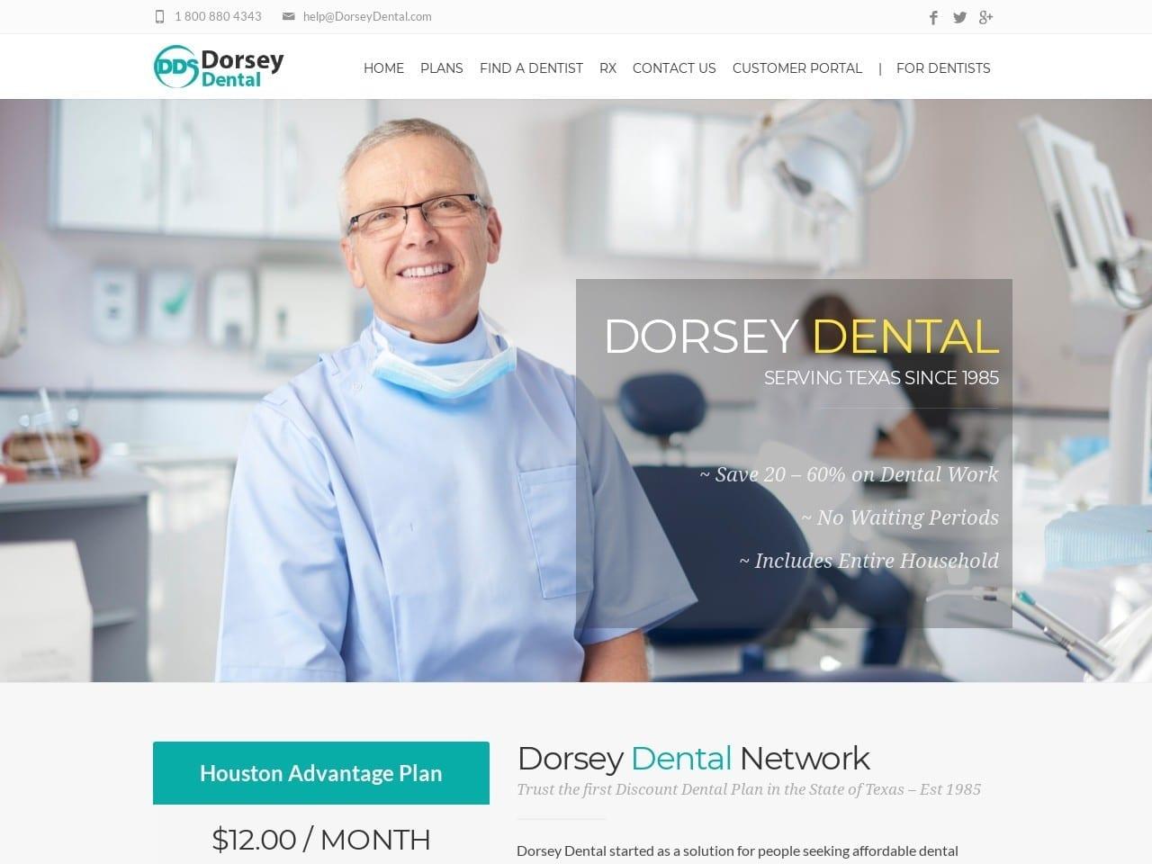 Dorsey Discount Services screenshot