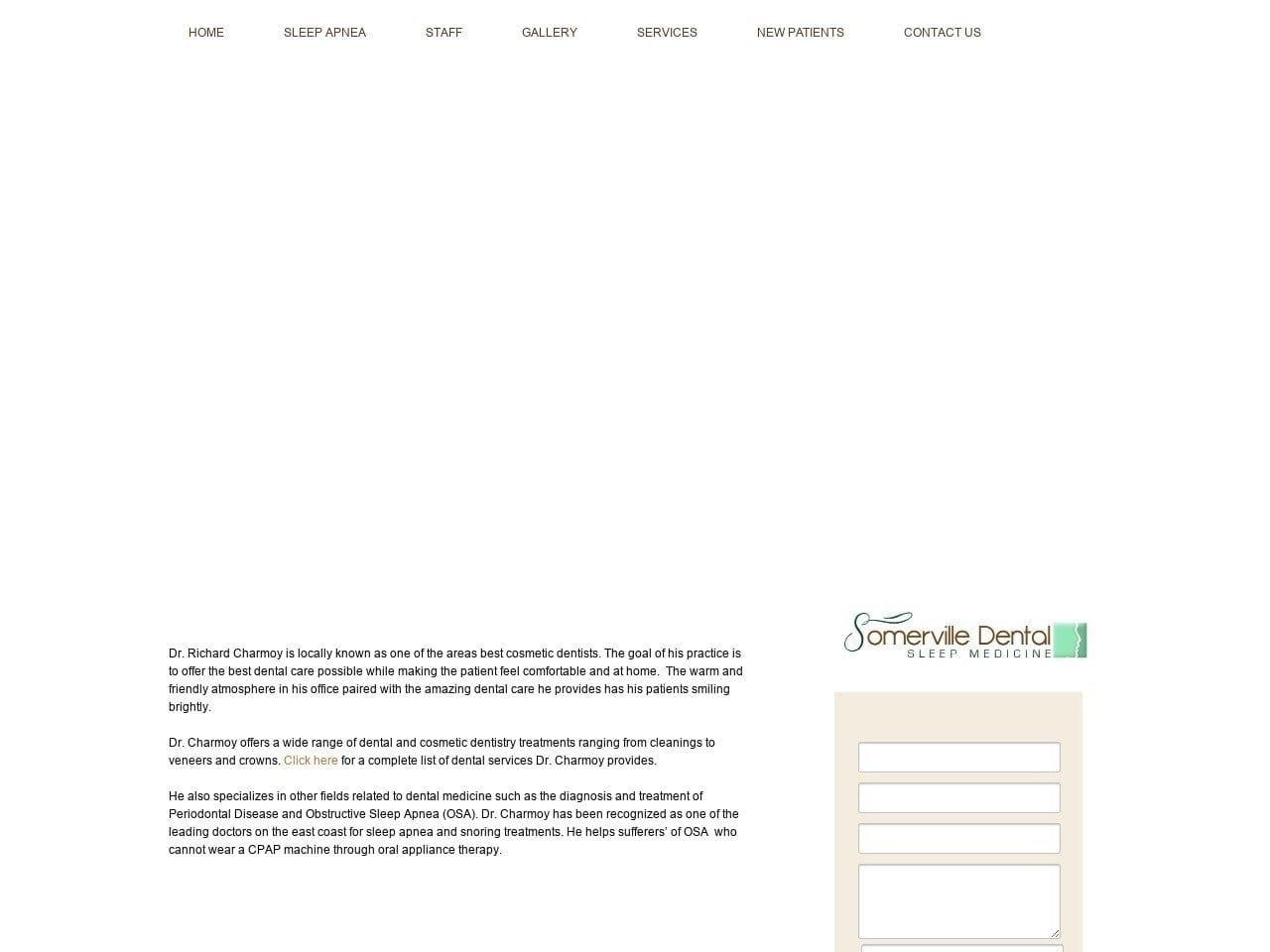 Dr. Richard P. Charmoy DMD screenshot